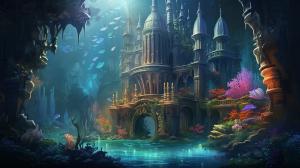 Atlantis Little mermaid fantasy