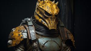 Bossk in mandalorian armour