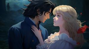 Howl and sophie from howls moving Castle