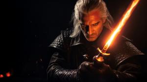 Geralt of Rívia with your sword