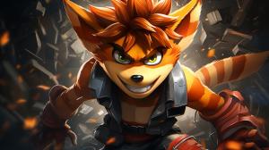 crash bandicoot anime