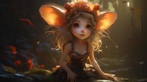 Mythical mouse girl