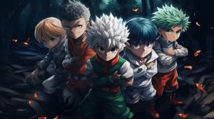 Hunterxhunter anime fight