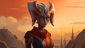 Ahsoka Tano from Star wars the clone wars