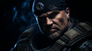 Marcus Fenix of Gears of war