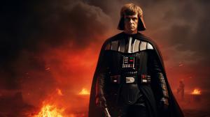 star wars darth vader and luke skywalker wallpaper