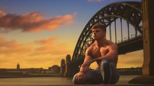 River tyne Newcastle north east England UKNiall horan