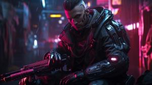 Soldier of Cyberpunk 2077