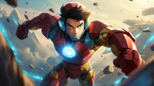 Megaman video game with ironman