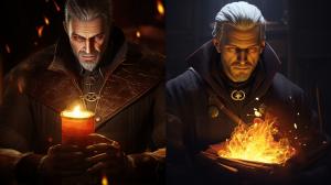 The Witcher video game and Dr strange Marvel