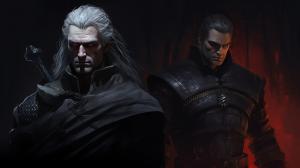 The Witcher and batman