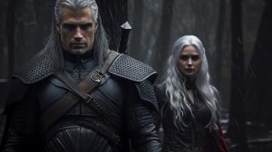 The Witcher and batman