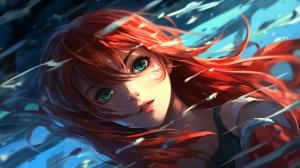 Rias gremory swimming