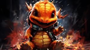 Punk rock Charmander