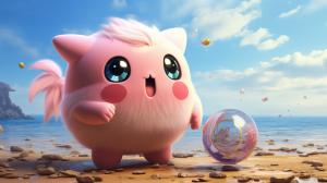 Kirby and jigglypuff