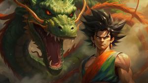 Goku and Shenron