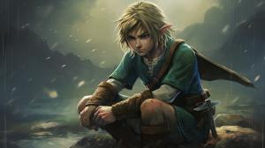 Link in the legend of zelda tears of the kingdom