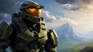 Master chief in halo infinity