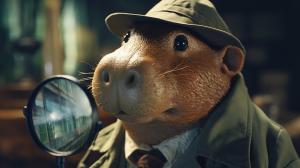 Capybara as a detective