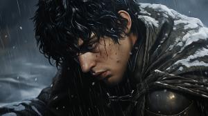 Berserk sad snow