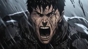 Berserk anime scream snow