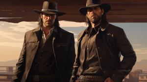 John marston y niko bellic amigos