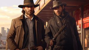 John marston y niko bellic amigos