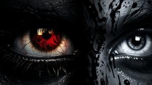 Why do the same eyes see two different things? Like in the dark hell of the tempting demon of darkness! the same in terms of personality. Darkness fighting light