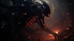 alien xenomorph wants to fight your dark nature