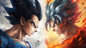 Goku vs vegeta, HD