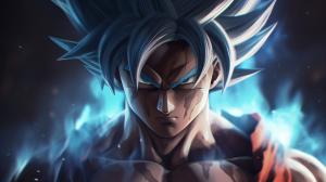 Goku Ultra instinct, HD, Perfect detail, anime accurate