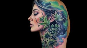 Weed, space, women, tattoos