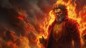 King of fire and brimstone