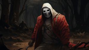 ghostface preparing to hunt a survivor