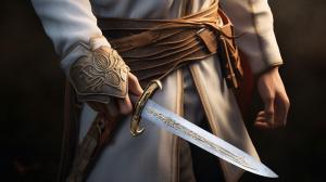 Assassin's creed altair with hidden blade