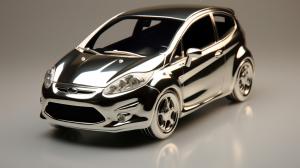 Ford fiesta 2004 in silver