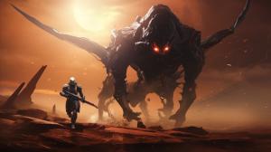 destiny 2 titan fighting oryx