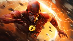 The flash runnin through time