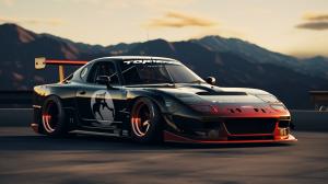 Hans mazda rx7 from toyko drift