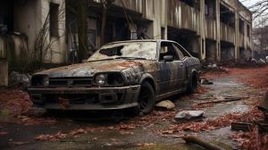 Abandoned Nissan skyline