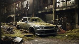 Abandoned Nissan skyline