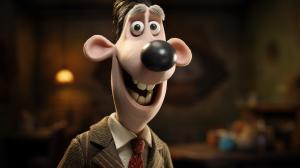 Wallace from Wallace and Gromit