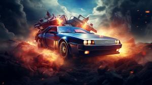 DeLorean and tardis