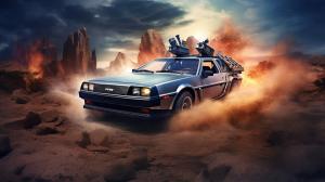 DeLorean and tardis