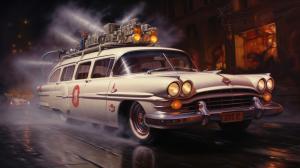 Ecto 1 from ghostbuster