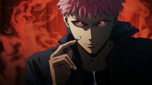 Jujutsu kaisen gojo smoking blunt