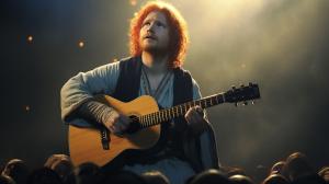 Ed Sheeran as Jesus