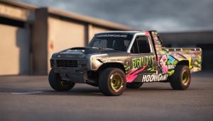 Bj Baldwin Hoonigan truck