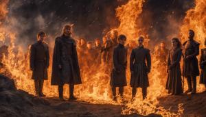 Game of thrones fire