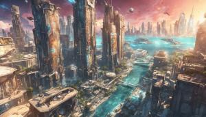 starfield Bethesda game explorer in city new atlantis